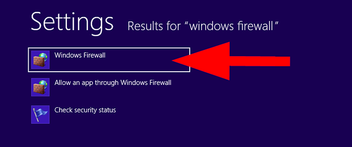 Cómo habilitar / deshabilitar el firewall en Windows