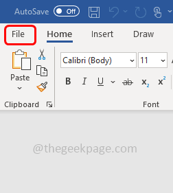 So aktivieren Sie Zeichnen mit Touch -Funktion in Microsoft Word