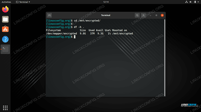 Comment crypter la partition dans Linux