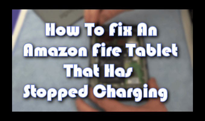 Jak naprawić Tablet Fire Amazon, nie ładując