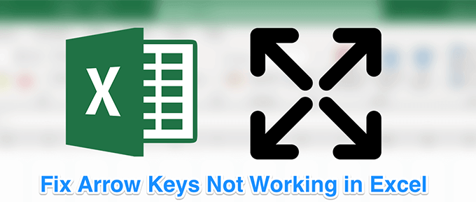 Cara membetulkan kekunci anak panah yang tidak berfungsi di Excel