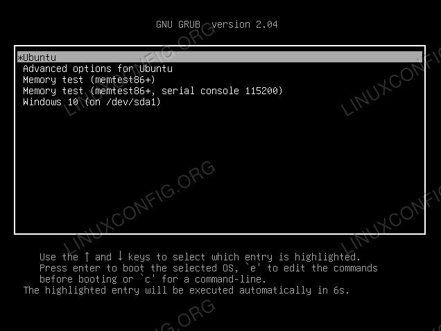 Cómo corregir el error de grub No hay dicho rescate de grub de partición