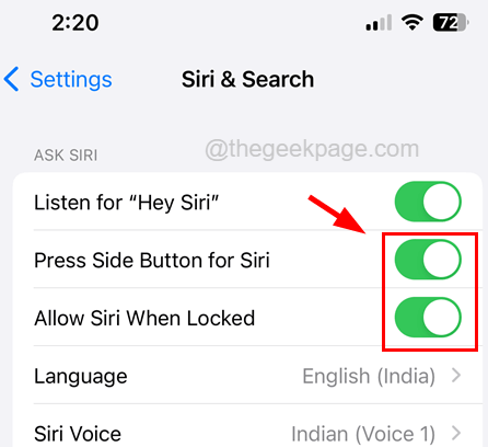 Cómo solucionar Hey Siri No funciona el problema en iPhone