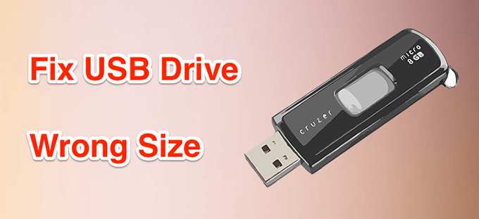 Cara memperbaiki drive usb menunjukkan ukuran yang salah