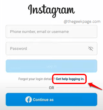 Comment résoudre le nom d'utilisateur non trouvé dans Instagram