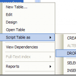 Jak wygenerować skrypt alter Table w SQL