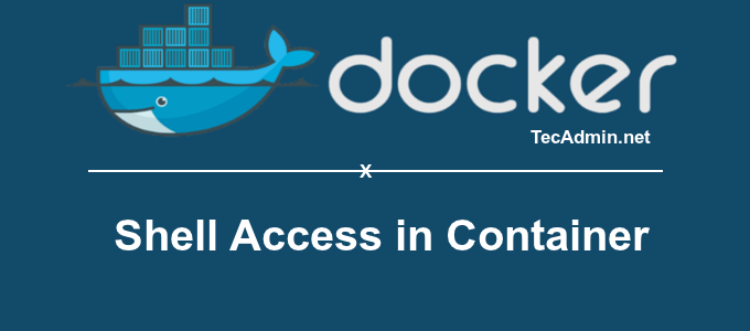 Comment obtenir un accès à la coquille à l'exécution du conteneur Docker