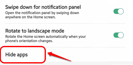 Cara menyembunyikan atau tidak mengasyikkan aplikasi di telefon Samsung anda
