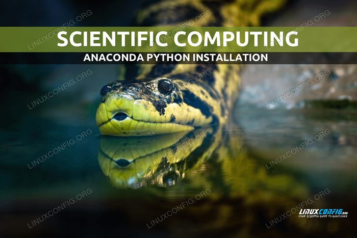 Comment installer la distribution de python de l'informatique scientifique anaconda sur Linux