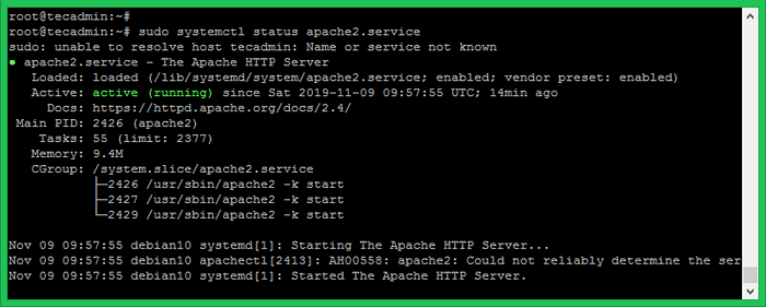 Comment installer et configurer Apache sur Debian 10