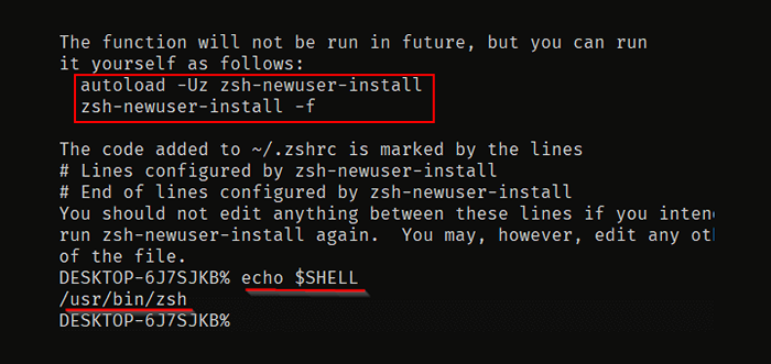 Comment installer et configurer Zsh dans Ubuntu 20.04
