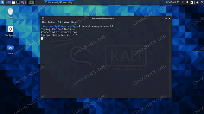 Como instalar e usar o Telnet no Kali Linux