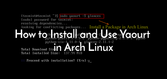 Cómo instalar y usar Yaourt en Arch Linux