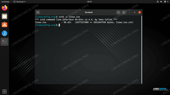 Cómo instalar y usar la herramienta de compresión ZSTD en Linux