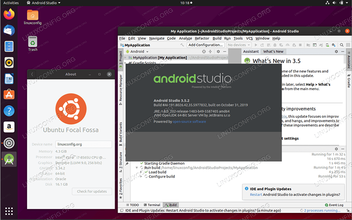 Como instalar o Android Studio no Ubuntu 20.04 fossa focal linux