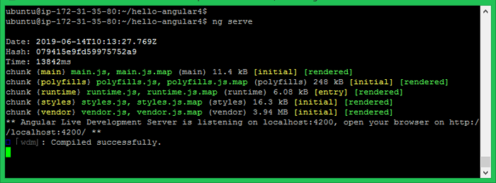 So installieren Sie Angular CLI auf Debian 09.10.8