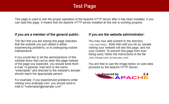 Cómo instalar Apache 2.4 y php 7.4 en Amazon Linux