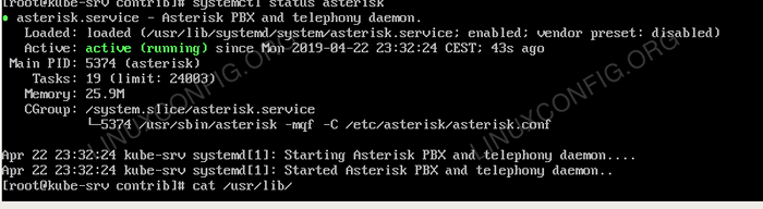 Como instalar asterisco no RHEL 8 / CENTOS 8 Linux