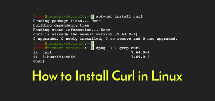 Cómo instalar Curl en Linux
