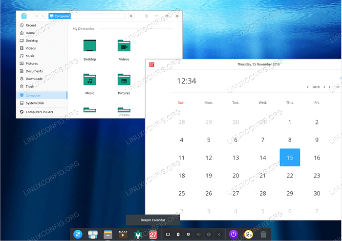 So installieren Sie Deepin Desktop auf Manjaro 18 Linux