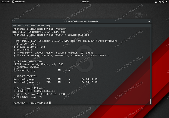 Comment installer des creuser sur rhel 8 / centos 8