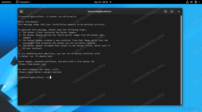 Como instalar o Docker no sistema Fedora Linux