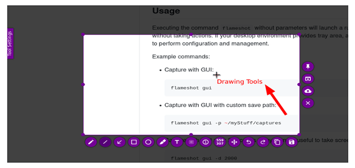 Como instalar a ferramenta de captura de tela Flameshot no Linux