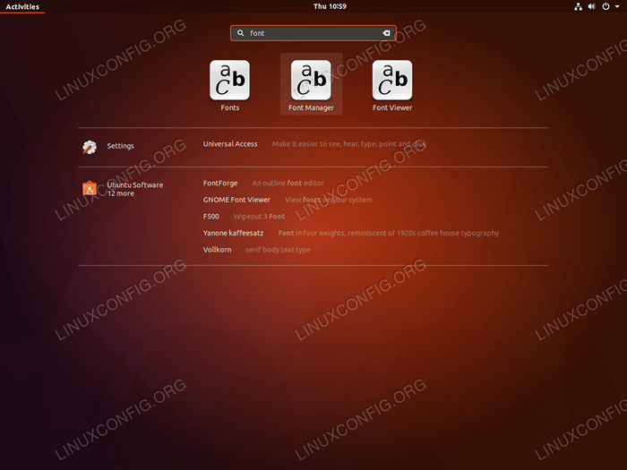 Cómo instalar fuentes en Ubuntu 18.04 Bionic Beaver Linux