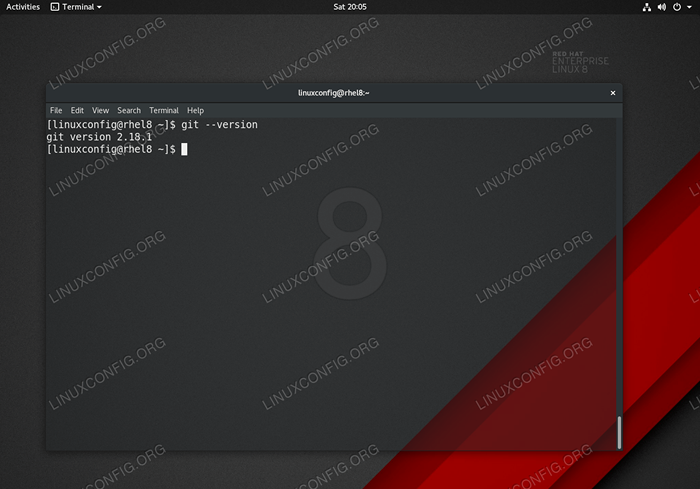 So installieren Sie Git auf RHEL 8 / CentOS 8 Linux Server / Workstation