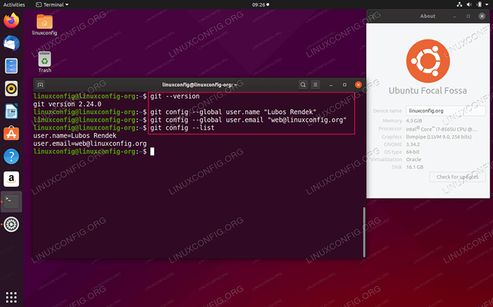 So installieren Sie Git auf Ubuntu 20.04 LTS FODAL FOSSA Linux