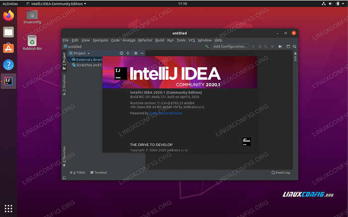 Jak zainstalować pomysł IntelliJ na Ubuntu 20.04 Linux Desktop