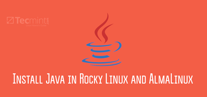 So installieren Sie Java 16 in Rocky Linux und Almalinux