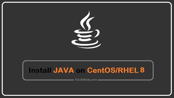 Como instalar Java no CentOS 8