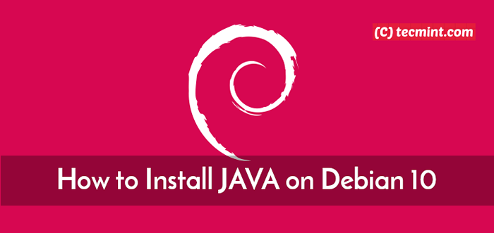 Cómo instalar Java con apto en Debian 10