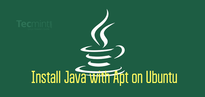 Cómo instalar Java con Apt en Ubuntu 20.04