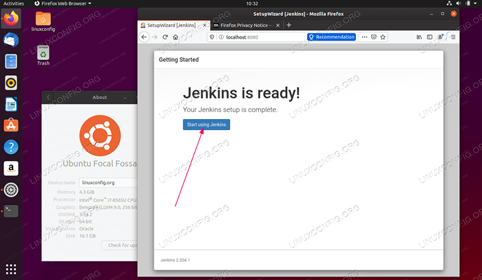 So installieren Sie Jenkins auf Ubuntu 20.04 fokale Fossa Linux