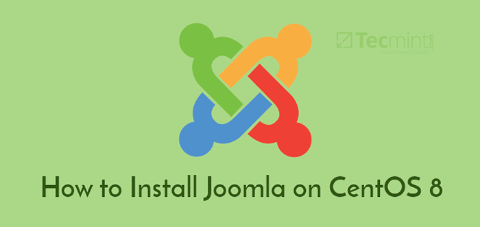 So installieren Sie Joomla auf Centos 8