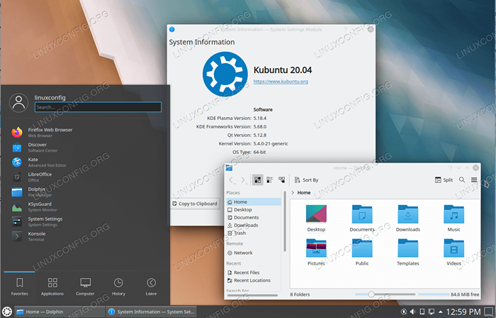 Cara Memasang KDE Plasma Desktop di Ubuntu 20.04 Focal Fossa Linux