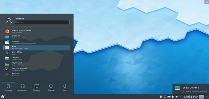 Comment installer le plasma KDE dans Linux Desktop