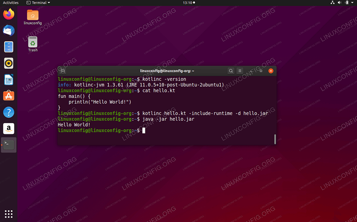 Cómo instalar Kotlin en Ubuntu 20.04 fossa focal Linux