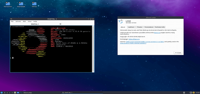 Cómo instalar el último escritorio LXQT en Ubuntu y Fedora
