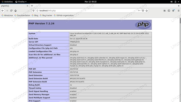 So installieren Sie LEMP Stack auf Almalinux