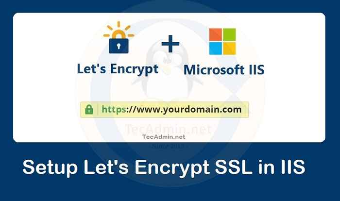 Jak zainstalować Let's Encrypt SSL z IIS na systemie Windows Server 2019