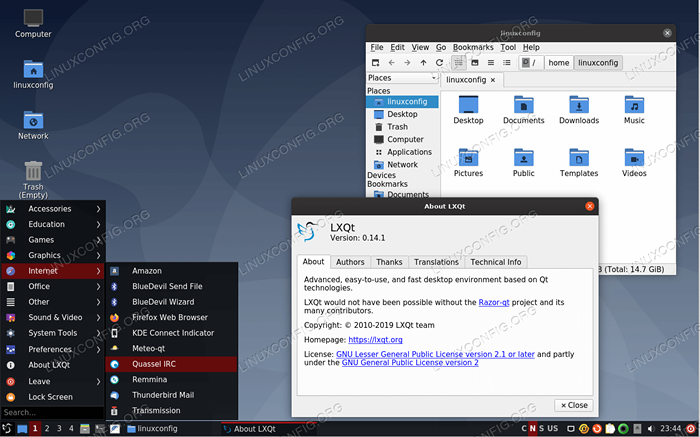 Cara memasang desktop lxqt di ubuntu 20.04 Focal Fossa Linux