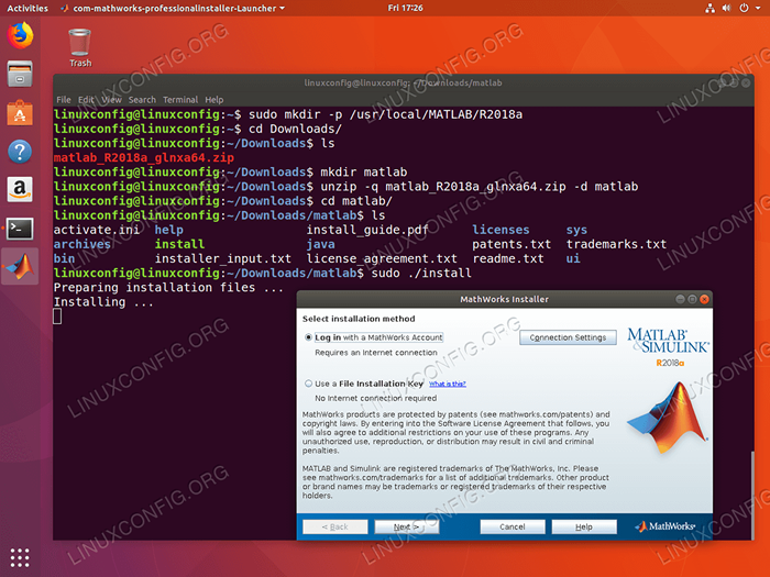 So installieren Sie MATLAB auf Ubuntu 18.04 Bionic Beaver Linux