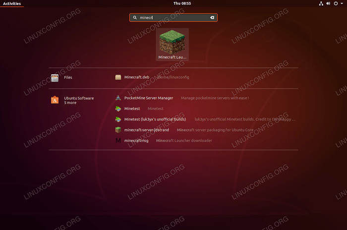 Cara memasang Minecraft di Ubuntu 18.04 Bionic Beaver Linux