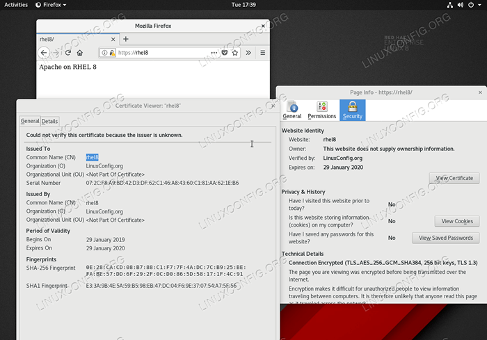 Cara Memasang Mod_SSL pada RHEL 8 / CentOS 8 dengan HTTPD Apache Webserver