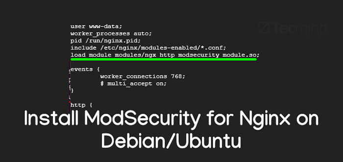 Jak zainstalować ModSecurity dla Nginx na Debian/Ubuntu
