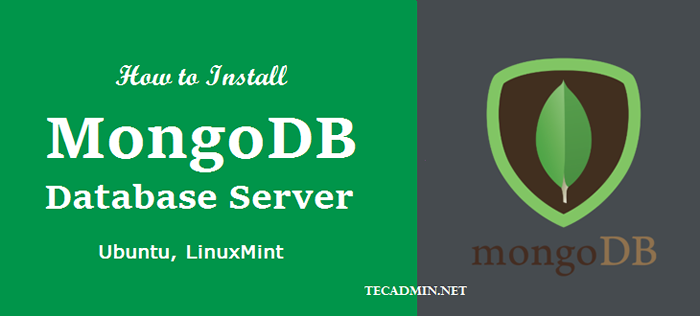 Cómo instalar MongoDB 4.4 en Ubuntu 18.04 y 16.04 a través de PPA