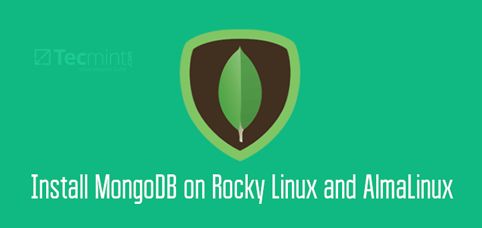 Cara Menginstal MongoDB di Rocky Linux dan Almalinux